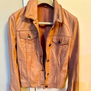 Leather jacket,